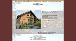 Desktop Screenshot of ferienwohnung-mediterran.de